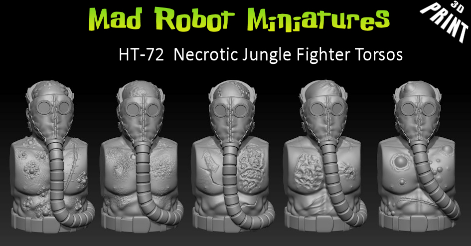 Necrotic Jungle Fighter Torsos